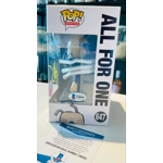 JOHN SWASEY SIGNED MY HERO ACADEMIA ALL FOR ONE 647 FUGITIVE FUNKO POP & BAS COA