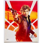 ALDEN EHRENREICH SIGNED SOLO A STAR WARS STORY 16x20 POSTER & BECKETT CERTIFIED ALDEN EHRENREICH SIGNED SOLO A STAR WARS STORY 16x20 POSTER & BECKETT CERTIFIED