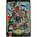 LEE PACE SIGNED GUARDIANS OF THE GALAXY 24x36 LTD /55 GICLEE POSTER & JSA COA LEE PACE SIGNED GUARDIANS OF THE GALAXY 24x36 LTD /55 GICLEE POSTER & JSA COA