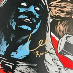 LEE PACE SIGNED GUARDIANS OF THE GALAXY 24x36 LTD /55 GICLEE POSTER & JSA COA LEE PACE SIGNED GUARDIANS OF THE GALAXY 24x36 LTD /55 GICLEE POSTER & JSA COA