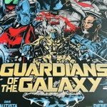 LEE PACE SIGNED GUARDIANS OF THE GALAXY 24x36 LTD /55 GICLEE POSTER & JSA COA LEE PACE SIGNED GUARDIANS OF THE GALAXY 24x36 LTD /55 GICLEE POSTER & JSA COA