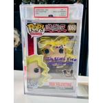 ERICA SCHROEDER SIGNED YU-GI OH MAI VALENTINE GRADED & ENCAPSULATED FUNKO POP