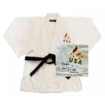 KAYLA HARRISON SIGNED 2012 LONDON OLYMPICS JUDO GI & PSA CERTIFIED COA KAYLA HARRISON SIGNED 2012 LONDON OLYMPICS JUDO GI & PSA CERTIFIED COA