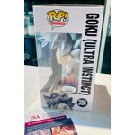 DRAGONBALL GOKU (ultra instinct) 386 SIGNED by IAN JAMES CORLETT w/insc and JSA CERTIFIED
