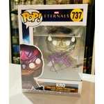 BILL SKARSGARD SIGNED ETERNALS KRO 737 FUNKO POP & BECKETT CERTIFIED BAS COA