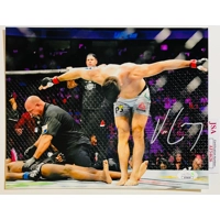 VINCENTE LUQUE SIGNED UFC 8x10 PHOTO & BECKETT CERTIFIED BAS COA