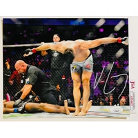VINCENTE LUQUE SIGNED UFC 8x10 PHOTO & BECKETT CERTIFIED BAS COA