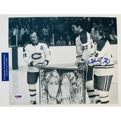 HENRI RICHARD SIGNED NHL MONTREAL CANADIENS 8x10 PHOTO & PSA/DNA CERTIFIED COA HENRI RICHARD SIGNED NHL MONTREAL CANADIENS 8x10 PHOTO & PSA/DNA CERTIFIED COA