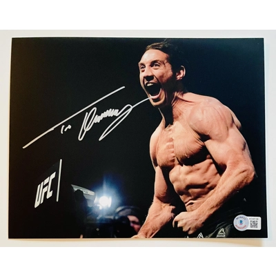 UFC 8x10 SIGNED by TIM KENNEDY and BECKETT CERTIFIED