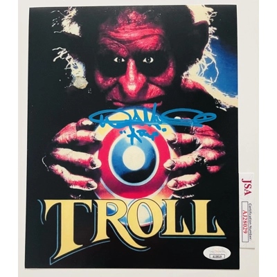 TROLL 8x10 SIGNED by NOAH HATHAWAY w/insc and JSA CERTIFIED