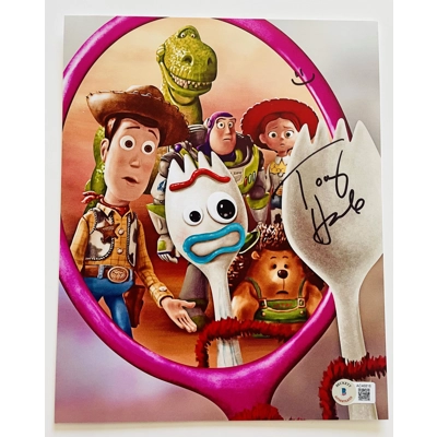 TOY STORY 8x10 SIGNED by TONY HALE and BECKETT CERTIFIED3