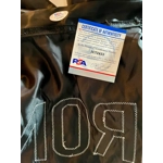 MIKE TYSON SIGNED BLACK BOXING ROBE & PSA CERTIFIED COA MIKE TYSON SIGNED BLACK BOXING ROBE & PSA CERTIFIED COA