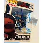LIL WAYNE SIGNED FUNKO POP 245 & JSA LETTER OF AUTHENTICITY CERTIFIED COA LIL WAYNE SIGNED FUNKO POP 245 & JSA LETTER OF AUTHENTICITY CERTIFIED COA
