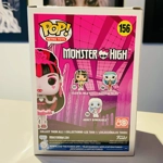 DEBI DERRYBERRY SIGNED MONSTER HIGH DRACULAURA 156 FUNKO POP & JSA CERTIDIED