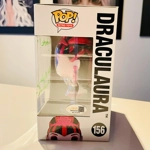 DEBI DERRYBERRY SIGNED MONSTER HIGH DRACULAURA 156 FUNKO POP & JSA CERTIDIED