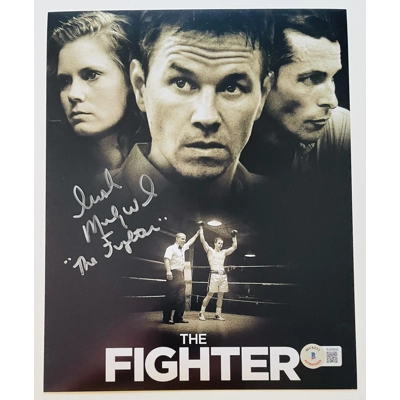 THE FIGHTER 8x10 SIGNED by MICKY WARD w/insc and BECKETT CERTIFIED