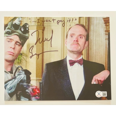 GHOSTBUSTERS 8x10 SIGNED by MICHAEL ENSIGN w/insc and BECKETT CERTIFIED2 GHOSTBUSTERS 8x10 SIGNED by MICHAEL ENSIGN w/insc and BECKETT CERTIFIED2