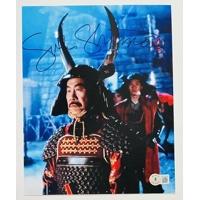 TMNT 8x10 SIGNED by SAB SHIMONO w/insc and BECKETT CERTIFIED4