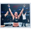 AMANDA RIBAS SIGNED UFC 8x10 PHOTO & BECKETT CERTIFIED BAS COA