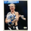 HOLLY HOLM SIGNED UFC 8x10 PHOTO & BECKETT CERTIFIED BAS COA