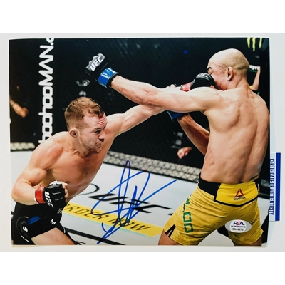 UFC 8x10 SIGNED by PETR YAN and PSA CERTIFIED