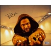 BAM MARGERA SIGNED JACKASS 8x10 PHOTO & BECKETT CERTIFIED BAS COA