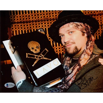 JACKASS 8x10 SIGNED by BAM MARGERA and BECKETT CERTIFIED 6