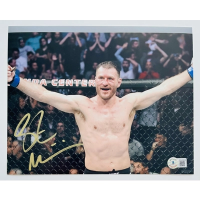 UFC 8x10 SIGNED by STIPE MIOCIC and BECKETT CERTIFIED16