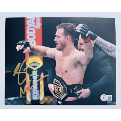 UFC 8x10 SIGNED by STIPE MIOCIC and BECKETT CERTIFIED17