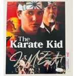 BILL CONTI SIGNED THE KARATE KID 8x10 & JSA CERTIFIED COA