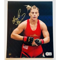 PFL 8x10 SIGNED by KAYLA HARRISON and BECKETT CERTIFIED2