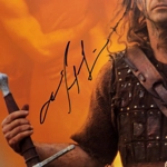 MEL GIBSON SIGNED BRAVEHEART 27x40 POSTER & CELEBRITY AUTHENTICS CERTIFIED MEL GIBSON SIGNED BRAVEHEART 27x40 POSTER & CELEBRITY AUTHENTICS CERTIFIED