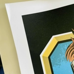 LEE PACE SIGNED GUARDIANS OF THE GALAXY 24x36 LTD /55 GICLEE POSTER & JSA COA LEE PACE SIGNED GUARDIANS OF THE GALAXY 24x36 LTD /55 GICLEE POSTER & JSA COA