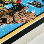 LEE PACE SIGNED GUARDIANS OF THE GALAXY 24x36 LTD /55 GICLEE POSTER & JSA COA LEE PACE SIGNED GUARDIANS OF THE GALAXY 24x36 LTD /55 GICLEE POSTER & JSA COA
