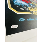 LEE PACE SIGNED GUARDIANS OF THE GALAXY 24x36 LTD /55 GICLEE POSTER & JSA COA LEE PACE SIGNED GUARDIANS OF THE GALAXY 24x36 LTD /55 GICLEE POSTER & JSA COA