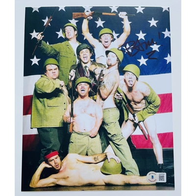 JACKASS 8x10 SIGNED by BAM MARGERA and BECKETT CERTIFIED34