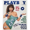 PLAYBOY APRIL 1990 8x10 SIGNED by DEBORAH DRIGGS and BECKETT CERTIFIED