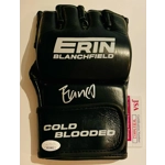 ERIN BLANCHFIELD SIGNED MMA GLOVE & JSA CERTIFIED COA