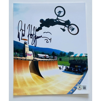 BMX LEGENDS 8x10 SIGNED by MAT HOFFMAN and BECKETT CERTIFIED16