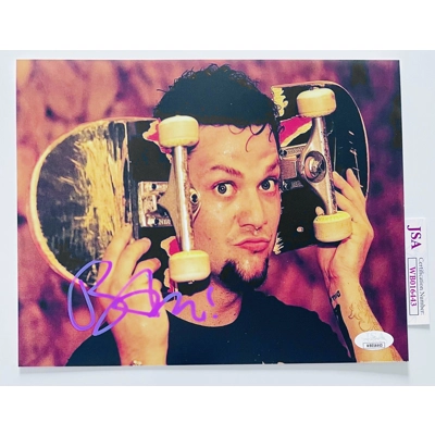 JACKASS 8x10 SIGNED by BAM MARGERA and BECKETT CERTIFIED23