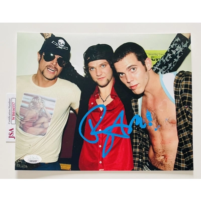 JACKASS 8x10 SIGNED by BAM MARGERA and BECKETT CERTIFIED24