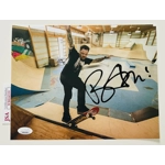 BAM MARGERA SIGNED JACKASS 8x10 PHOTO & BECKETT CERTIFIED BAS COA