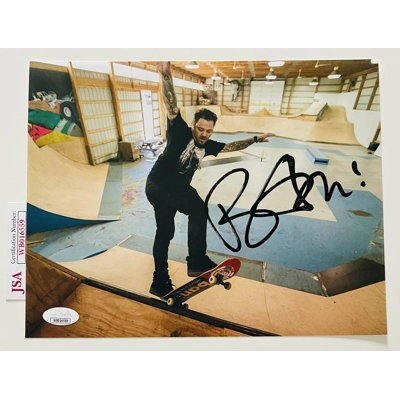 JACKASS 8x10 SIGNED by BAM MARGERA and BECKETT CERTIFIED26