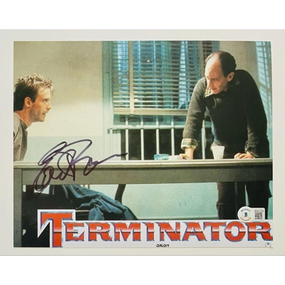 TERMINATOR 8x10 SIGNED by EARL BOEN and BECKETT CERTIFIED8