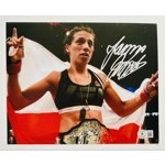 JOANNA JEDRZEJCZYK SIGNED UFC 8x10 PHOTO & BECKETT CERTIFIED BAS COA