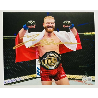 UFC 8x10 SIGNED by JAN BLACHOWICZ and BECKETT CERTIFIED8