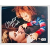 CHILD'S PLAY CHUCKY 8x10 SIGNED by CHRISTINE ELISE and BECKETT CERTIFIED1