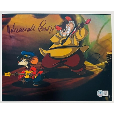 AMERICAN TAIL 8x10 SIGNED by NEHEMIAH PERSOFF and BECKETT CERTIFIED AMERICAN TAIL 8x10 SIGNED by NEHEMIAH PERSOFF and BECKETT CERTIFIED