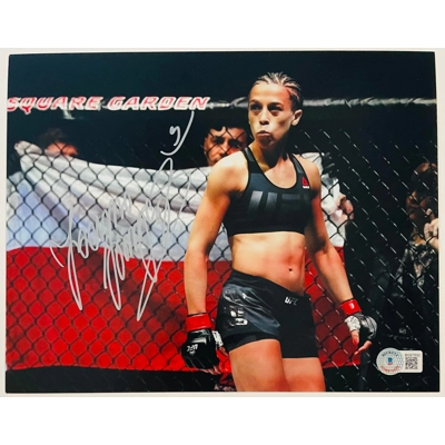 UFC 8x10 SIGNED by JOANNA JEDRZEJCZYK and BECKETT CERTIFIED 2