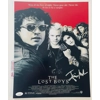 JAMISON NEWLANDER SIGNED THE LOST BOYS 11x14 POSTER & JSA CERTIFIED COA